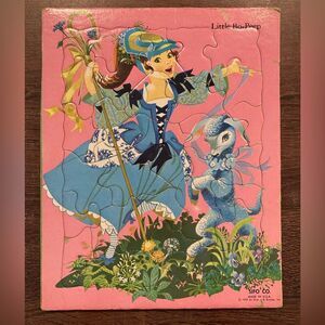 1957 SIFO Co Grosset & Dunlap Little Bo-Peep Puzzle - RARE - VINTAGE